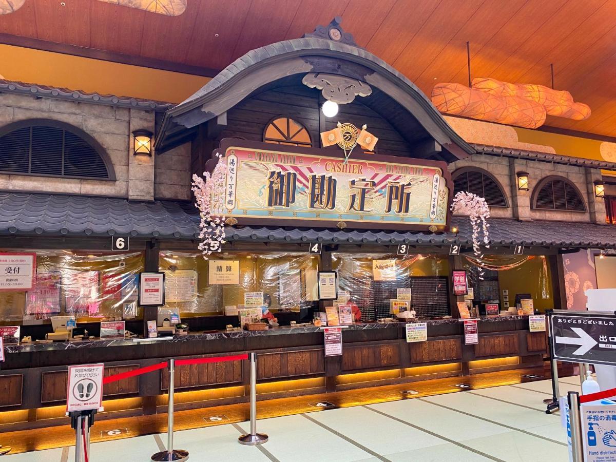 Hotel Ooedo Onsen Monogatari Urayasu Mangekyo Exteriér fotografie